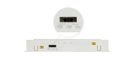 LUMINES GENESIS Lampa liniowa LINEAR kątowa horyzontalna 24 W CCT biała