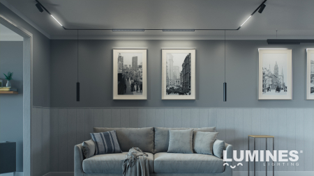 LUMINES GENESIS Reflektor LED R 12 W CCT czarny