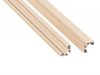 Profil LED LUMINES typ ajar Light Ivory lakierowany 1 m