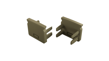 Zaślepka do profilu LUMINES SEI inox 2w1