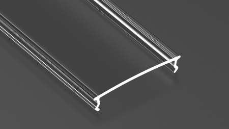 Klosz do profilu LUMINES COMPACT PC transparentny 1 m