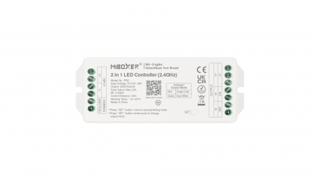 MiBoxer ODBIORNIK 48 V 20 A RF 2.4G MONO/CCT PR2
