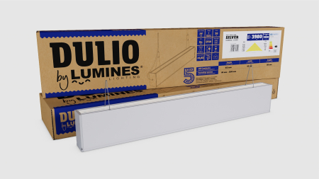 Oprawa LUMINES Dulio biała lak. 4000K 120cm
