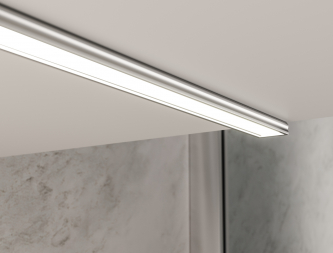 Profil LED LUMINES typ D RAL1923 mat. 1 m