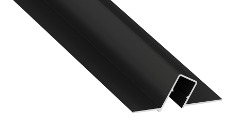 Profil LUMINES typ Sono czarny lakierowany 1 m