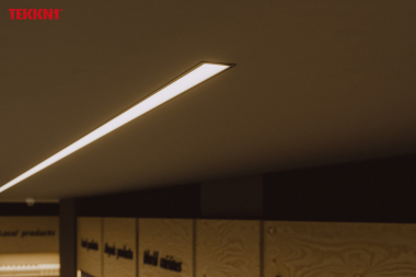 Zestaw TEKKNI HEDE czarny, klosz transparentny 3 m