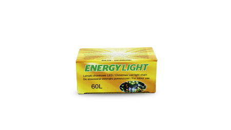 Lampki choinkowe 60LED Niebieskie - 5m
