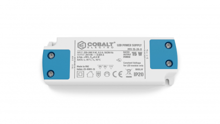 Zasilacz LED CobaltElectro PFV 24V 15W IP20 B
