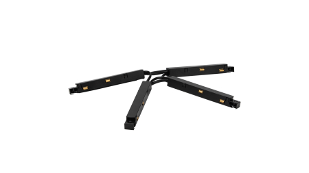 LUMINES GENESIS Złączka zasilająca typu + czarna