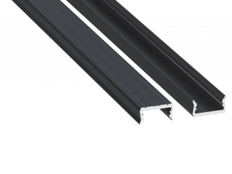 Profil LED LUMINES typ atom Rock Anthracite lakierowany 1 m
