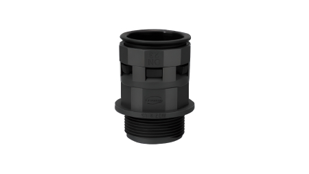 Dławnica na peszel do profili Duro/Teco, czarna