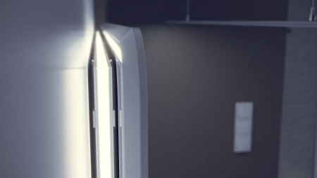 Profil LED LUMINES typ A RAL1923 mat. 3 m