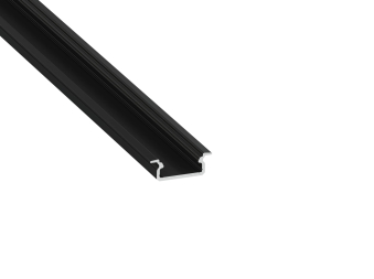 Profil LUMINES typ IVO czarny anodowany 1 m