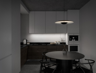 Profil LED LUMINES typ A RAL1923 mat. 3 m