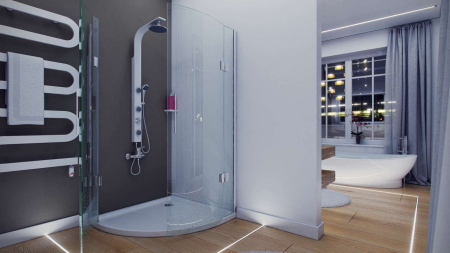 Profil LED LUMINES typ TERRA RAL1923 mat. 2,02 m