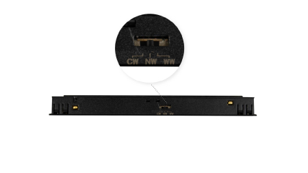 LUMINES GENESIS Lampa liniowa GRILLE 18 W UGR CCT czarna