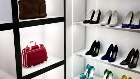 Profil LED LUMINES typ B RAL1923 mat. 1 m