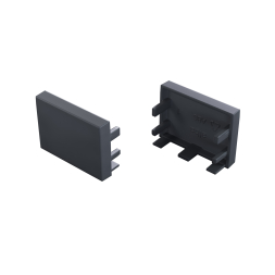 Zaślepka do profilu LUMINES alba Rock Anthracite