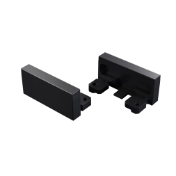 Zaślepka ALU LUMINES aria czarna anodowana