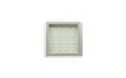 Oprawa meblowa natynkowa kwadrat aluminium 1,5 W NW