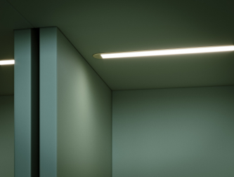 Profil LED LUMINES typ axin Reed Green lakierowany 3 m