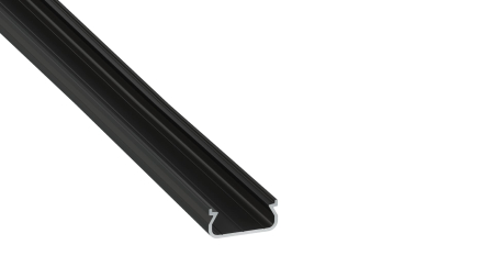 Zestaw TEKKNI ORRE czarny, klosz mleczny 2,02 m