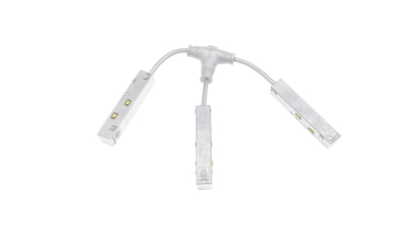 LUMINES GENESIS Złączka zasilająca typu T biała