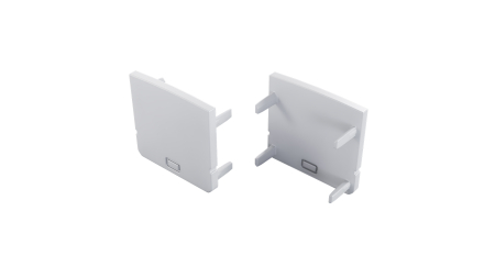 Zaślepka do profilu LUMINES RAI biała 2w1