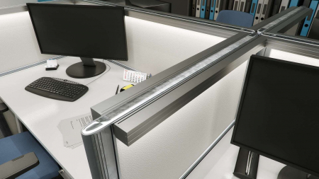 Profil LED LUMINES typ Unico srebrny anodowany 3 m