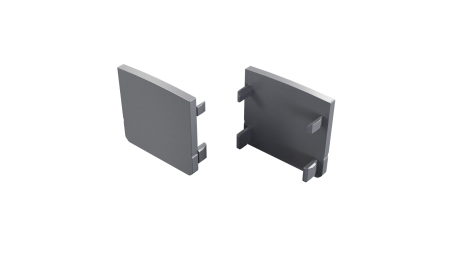 Zaślepka ALU LUMINES RAI srebrna anodowana