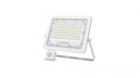 Naświetlacz LED 50W NW SMD IP65 PIR, biały