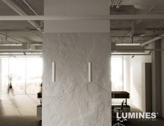 LUMINES GENESIS Lampa zwieszana TUBE 15 W 4000 K  biała