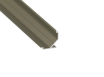 Profil LUMINES typ AGO inox anodowany 1 m