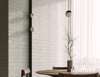 LUMINES GENESIS Lampa GLOBE 10 W 4000 K czarna