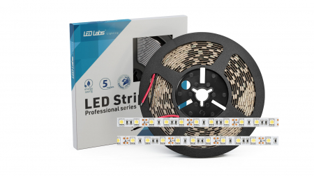 Taśma LED PRO 3Y 5050 SMD Biała Zimna, 14.4W, 300 LED