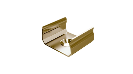 Uchwyt MET do profilu LUMINES A RAL 1923 mat.