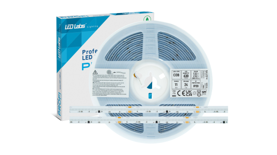 Taśma PROFI 24 V 3150 LED COB 11 W RGB SPI