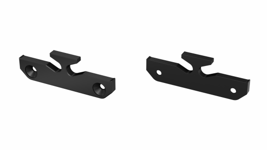 Zaślepka ALU do profilu LED LUMINES TALIA M1 czarna lakierowana