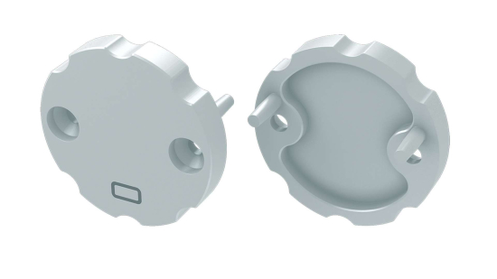 Zaślepka do profilu LED LUMINES COSMO biała 2w1