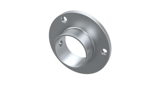 Uchwyt kołnierz fi 25 mm chrom