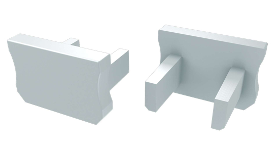 Zaślepka do profilu LED LUMINES X biała