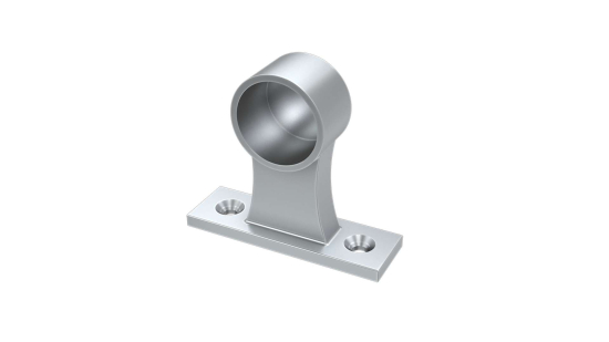 Uchwyt dystansowy niski fi 25 mm pełny chrom