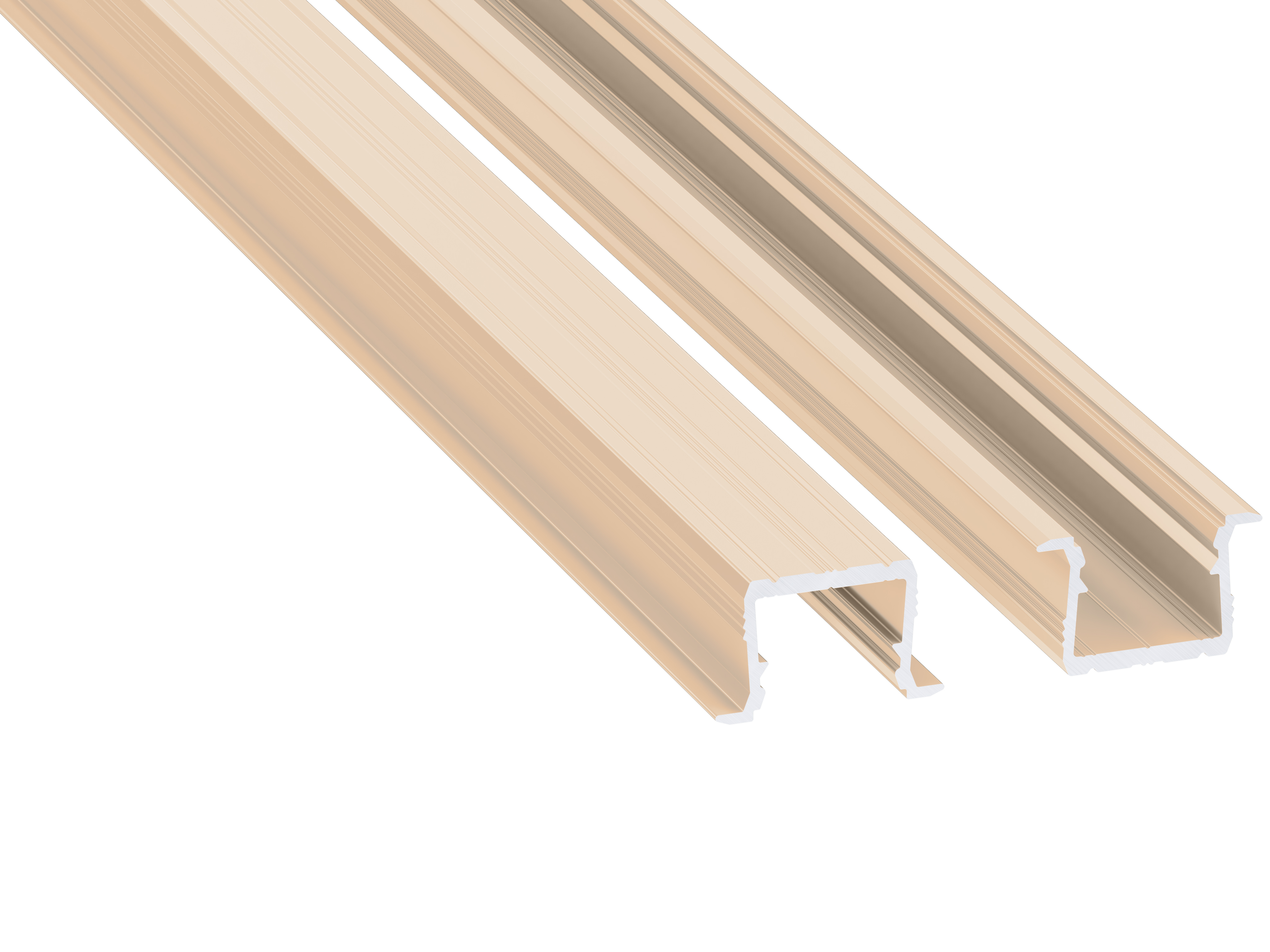 Profil LED LUMINES typ axin Light Ivory lakierowany 2,02 m