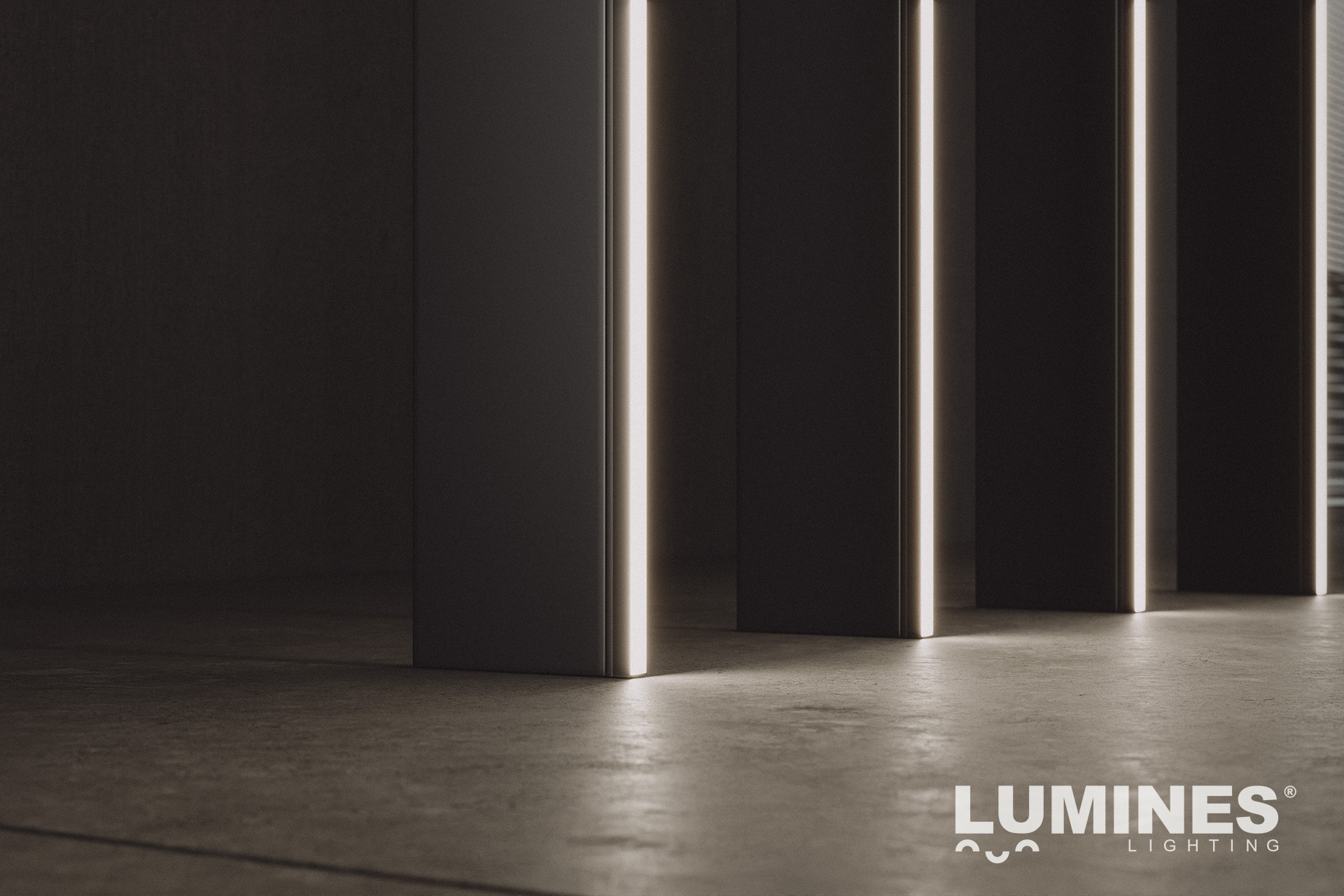 Profil LUMINES typ RAI czarny anodowany 3 m