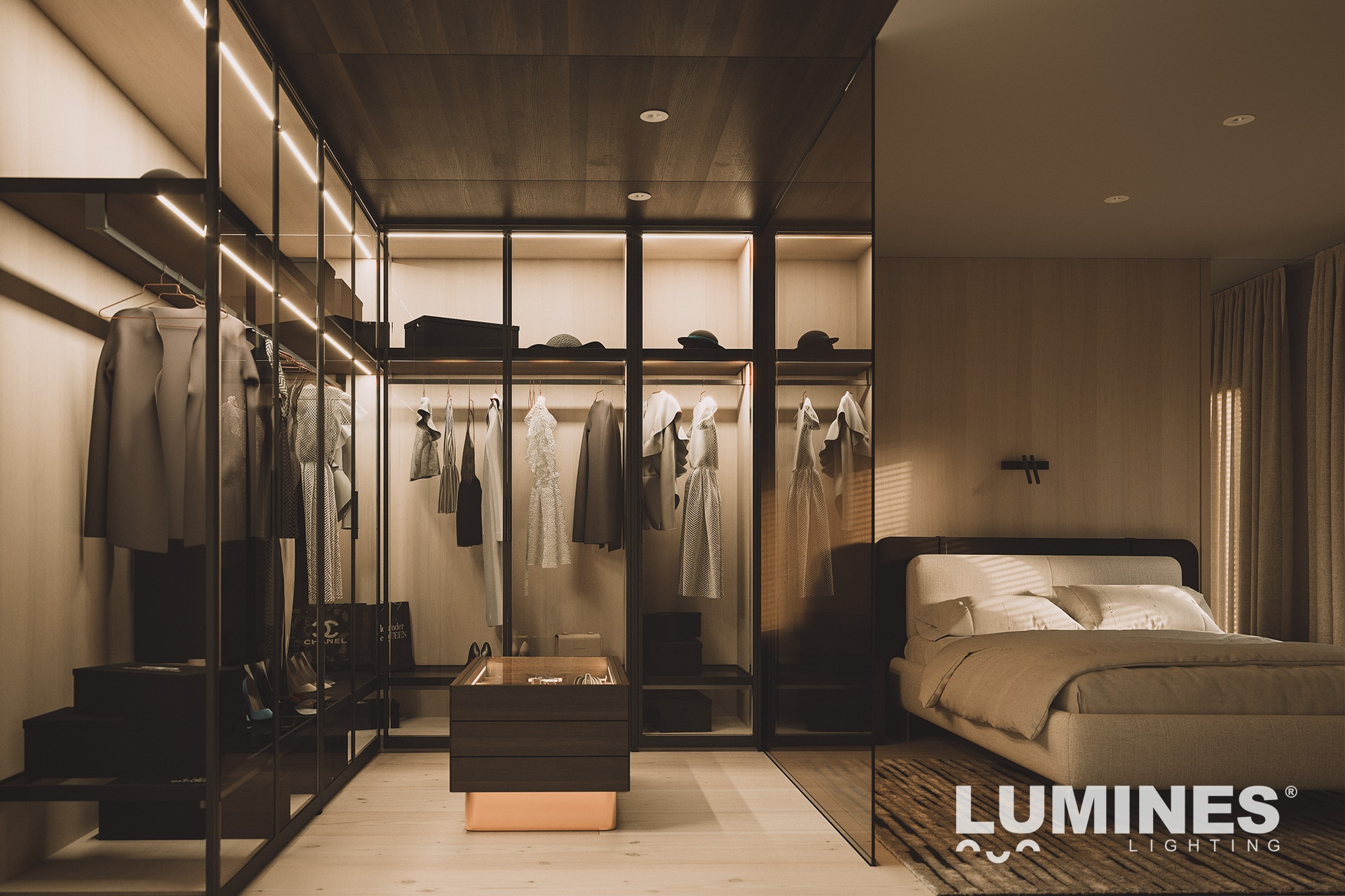 Profil LUMINES typ IVO inox anodowany 2,02 m