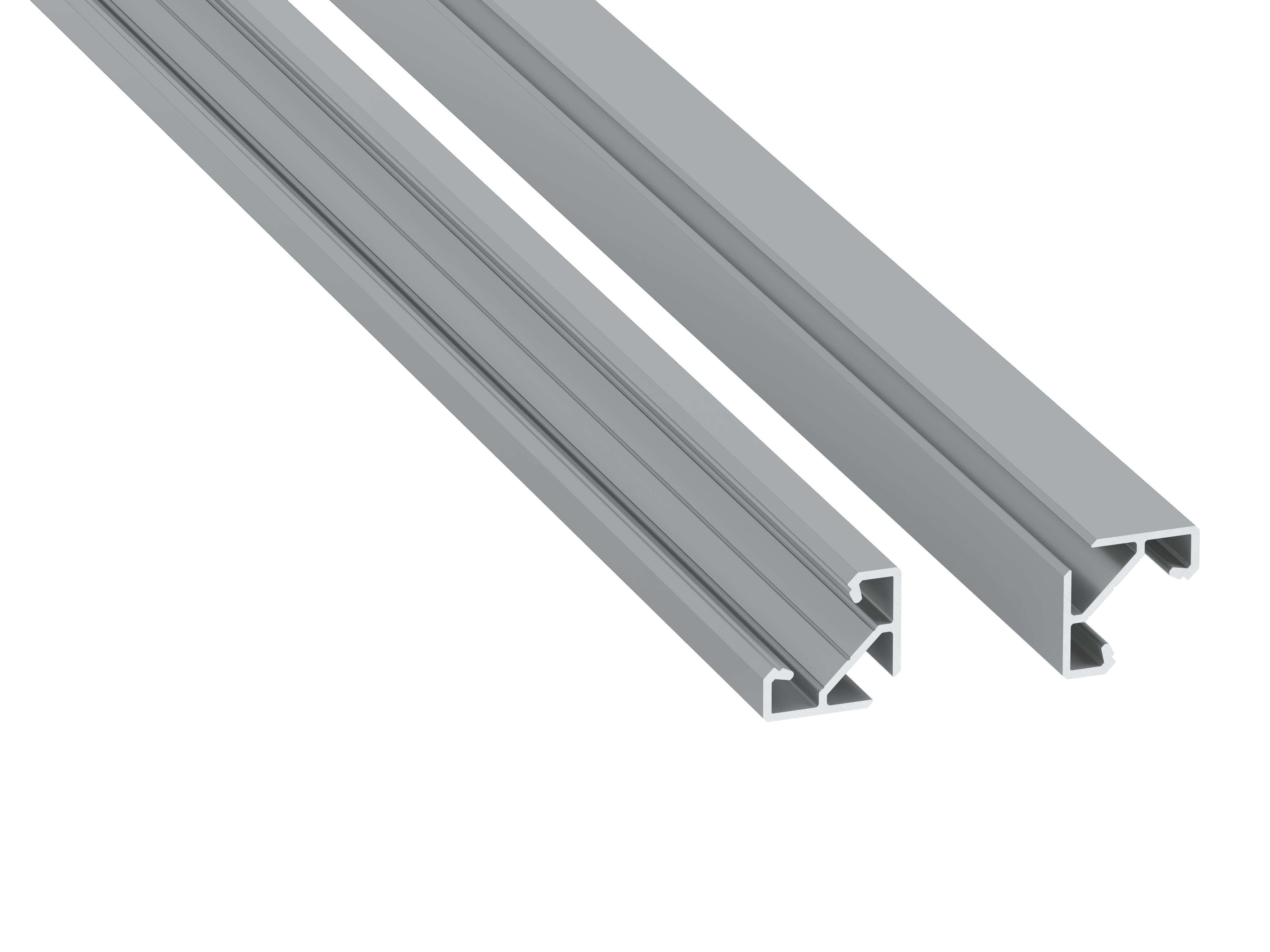 Profil LED LUMINES typ ajar srebrny anodowany 2,02 m