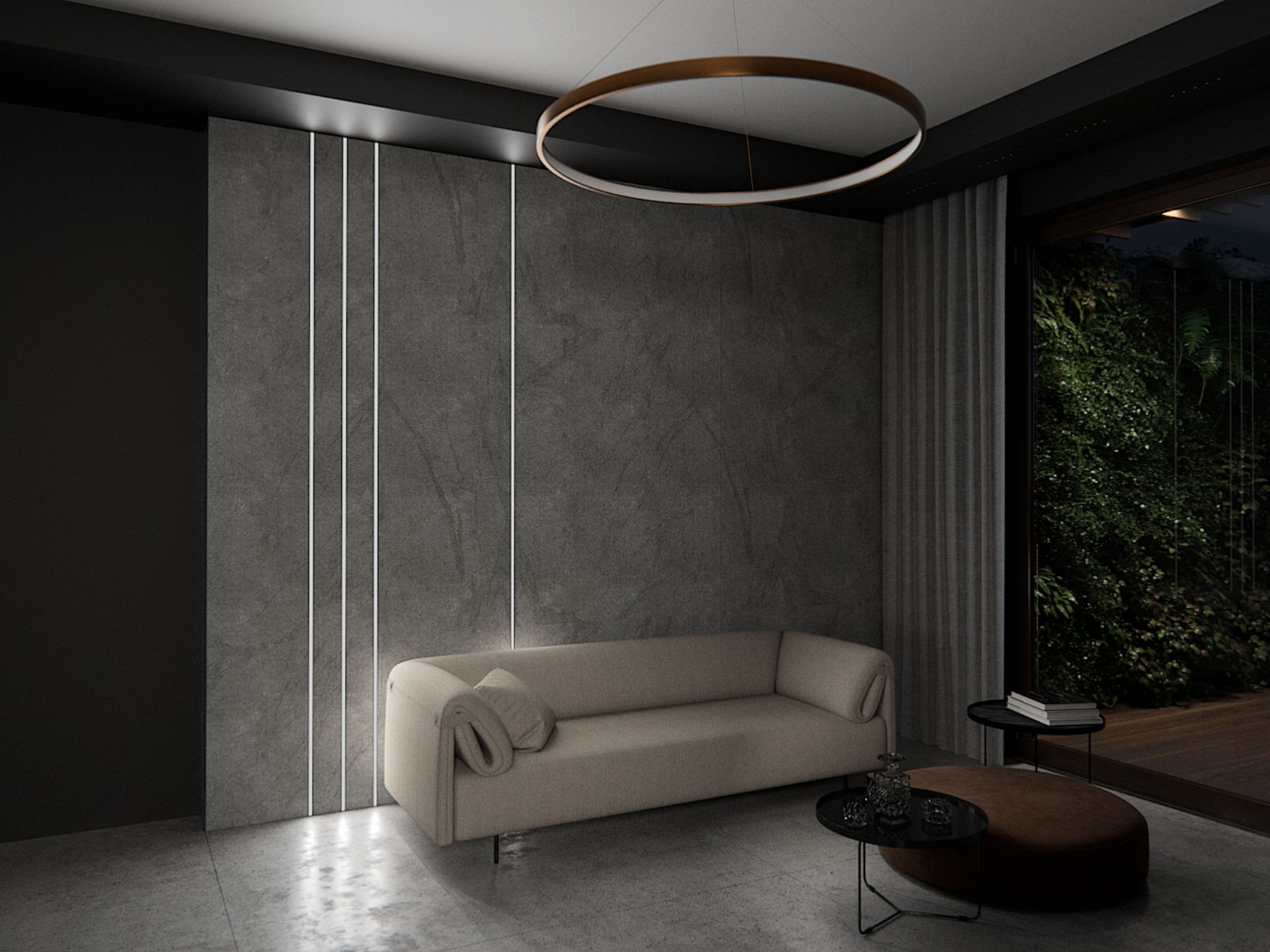 Klosz do profilu LED LUMINES BASIC PMMA czarny 1 m v1