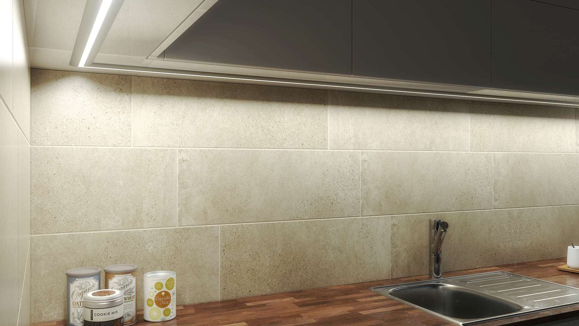 Profil LUMINES typ Reto inox anodowany 2,02 m