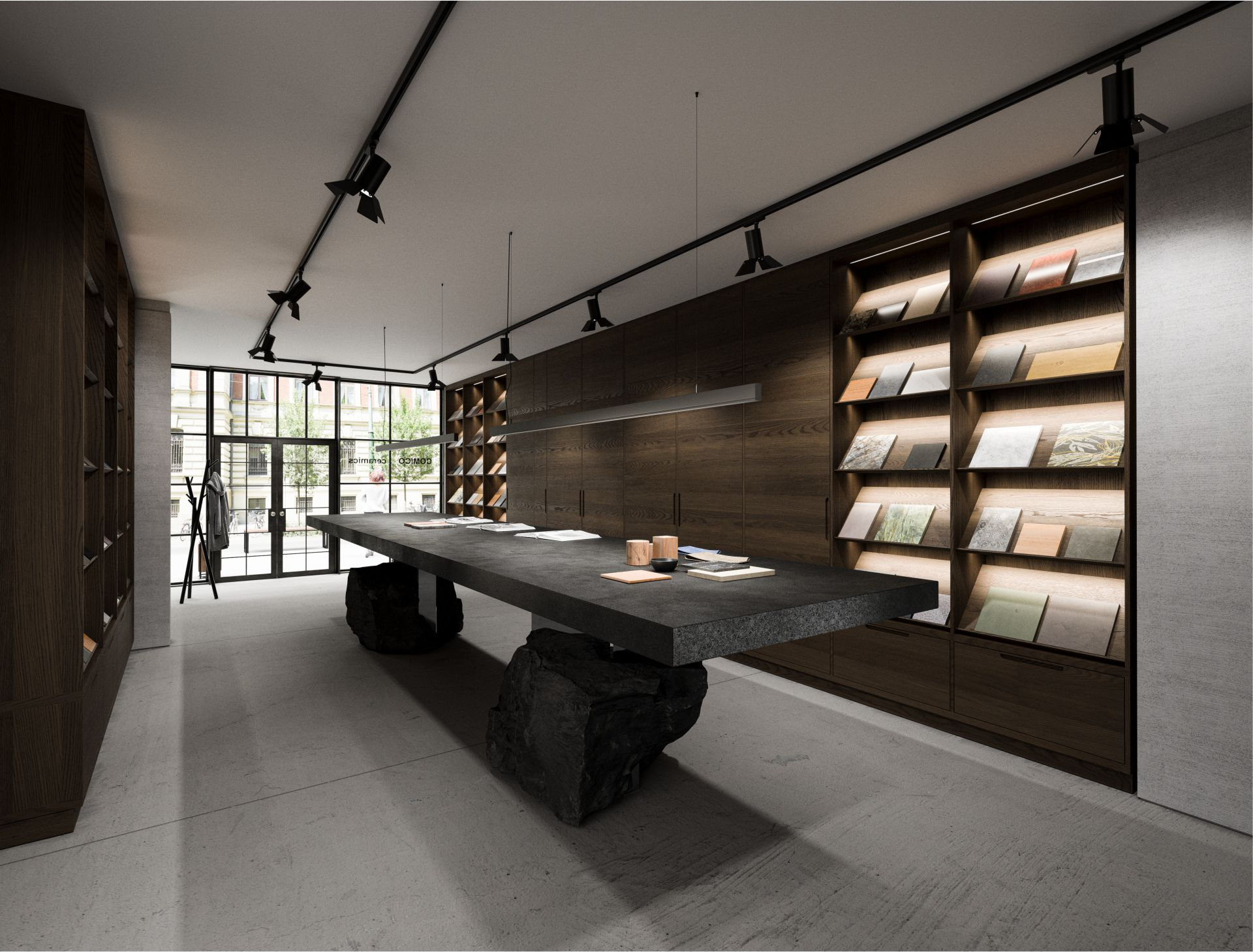 Profil LED LUMINES typ V srebrny anodowany 2,02 m