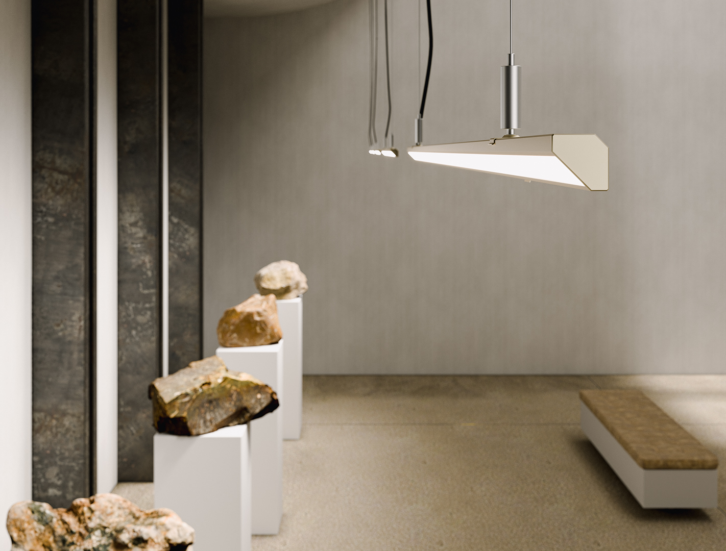 Profil LED LUMINES typ ajar Reed Green lakierowany 3 m